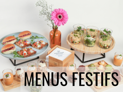 Accès menu de Noël